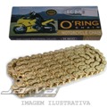 CORRENTE KMC 520ROX116L COM RETENTOR GOLD TODAS
