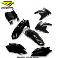 KIT PLASTICO CYCRA HONDA CRF450 08 PRETO C/ NUMBER PLATE FRONTAL