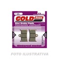 PASTILHA FREIO GOLDFREN YAMAHA XT660 03/07 BMW F650 00/09 G650 08/- (D)
