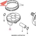 PISTAO ORIGINAL HONDA CRF250 06/07 CRFX250 07/09