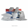 KIT PLASTICO POLISPORT KAWASAKI KXF450 09/11 BRANCO