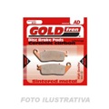 PASTILHA FREIO GOLDFREN CR125/250 87/01 KX/RM125/250 96/08 DRZ400 RMZ250 10 RMZ450 08/10 YZ/YZF/WRF 98/02 NX4 FALCON 02/05 XR250/400/650 96/- (T)