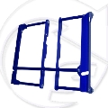 PROTETOR RADIADOR START YAMAHA YZF250/450 07/09 WRF250 07/14 WRF450 07/11 (ALUMINIO)