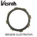 DISCO DE EMBREAGEM VESRAH CR250 90/07 (8) CRF450 02/10 (8) CRFX450 05/09 (8) KXF450 06/10 (8) (CORTI�A)