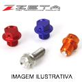 PARAFUSO MAGNETIZADO ZETA KXF450 06/15 KLX450 08/09 AZUL (M10X22-P1.5)