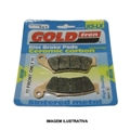 PASTILHA FREIO GOLDFREN HONDA CBR600 05/-