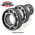 KIT ROLAMENTO VIRABREQUIM PIVOT WORKS HONDA CRF150 07/09