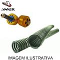 KIT SUSPENSAO DIANT ANKER CRF230 - MOLAS, EMULADOR, REGULADOR CARGA