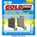 PASTILHA FREIO GOLDFREN CRF/CRFX250/450 -/10 CRF150 07/09 CR125/250 02/- (T)