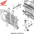 GRADE RADIADOR ESQUERDA ORIGINAL HONDA CR125 98/99 (CONFIRMAR APLICA��O)