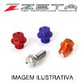 PARAFUSO MAGNETIZADO ZETA YZ125 05/15 YZF250 01/15 YZF450 03/09 + 14/15 WRF250 01/14 WRF450 03/11 VERMELHO (M10X15-P1.25)