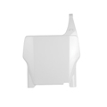 NUMBER PLATE FRONTAL CR80/85 96/06 BRANCO POLISPORT