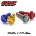 PARAFUSO DRC FLANGE BOLT ALUMINIO ANODIZADO M6 30mm - UNIDADE