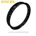 ARO EXCEL CRF150 YZ/RM 80/85 32 FUROS  PRETO TRASEIRO 16x1.85