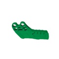 GUIA CORRENTE TRASEIRO KXF250/450 06/08 RACETECH (VERDE)