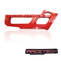 GUIA CORRENTE TRASEIRO HONDA CRF150 07/- RACETECH (VERMELHO)