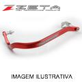 PROTETOR DE MAO ZETA HAND GUARDS BENDED 28.6mm (ALMA ALUMINIO)