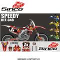 KIT ADESIVO CINCO PERSONALIZADO SPEEDY