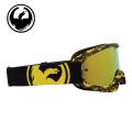 OCULOS DRAGON MDX GOLD ICON IONIZED AFT + LENTE TRANSPARENTE ADICIONAL