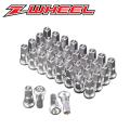 NIPEL ZETA TRASEIRO MOD Q4 ALUMINIO (32 PE�AS) HONDA CR125 89/93 CR250 89/94