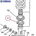 ENCAIXE MOLA SUSPENSAO ORIGINAL YAMAHA TRASEIRA YZ/YZF