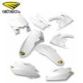 KIT PLASTICO CYCRA HONDA CRF250 10/13 CRF450 09/12 BRANCO C/ NUMBER PLATE FRONTAL+ PROTETOR BENGALA