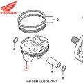 PISTAO ORIGINAL HONDA CRF150 07/09