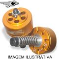 VALVULA DE AR BOOSTER P/ SUSP. INVERTIDA WHITE POWER KTM SX PRETO
