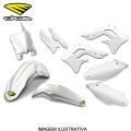 KIT PLASTICO CYCRA KAWASAKI KXF450 13/15 BRANCO C/ NUMBER PLATE FRONTAL+ PROTETOR BENGALA